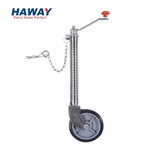 Trailer Jack Jockey Wheel 48mm with Solid Wheel