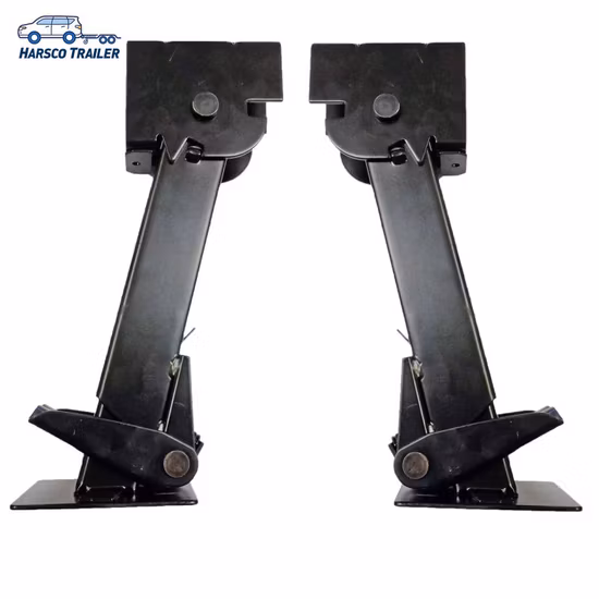 Retractable Trailer Stabilizer Jacks-650 Lbs Capacity-6-1/4